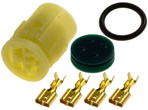 RF4NT - Motorfiets Stekker waterdicht (rond) RF4NT - Motorfiets Stekker waterdicht (rond)