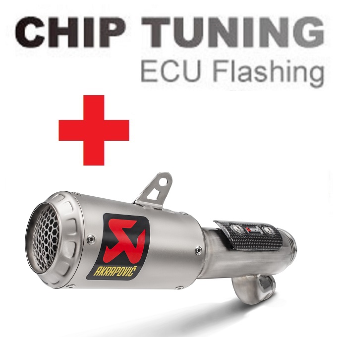 BMW S1000 R 2017-2020 Tubo de escape Akrapovic S-B10SO9-CUBT (Estágio 3)