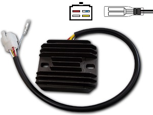CARR111 - Suzuki MOSFET Spanningsregelaar gelijkrichter (32800-24500 / 32800-24501 / 32800-43410)