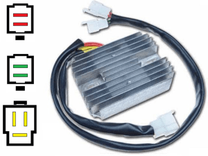 CARR121 - Honda VT MOSFET Spanningsregelaar gelijkrichter (SH541A-12, SH541G-11, SH541KC, Shindengen) CARR121 - Honda VT MOSFET Spanningsregelaar gelijkrichter (SH541A-12, SH541G-11, SH541KC, Shindengen)