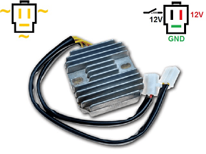 CARR161 - CX500 MOSFET Spanningsregelaar gelijkrichter (31600-415-008, SH232-12, Shindengen) CARR161 - CX500 MOSFET Spanningsregelaar gelijkrichter (31600-415-008, SH232-12, Shindengen)