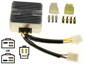 CARR181 Honda CB CH CM FT MOSFET Spanningsregelaar (SH532, SH535, Shindengen) CARR181 Honda CB CH CM FT MOSFET Spanningsregelaar (SH532, SH535, Shindengen)
