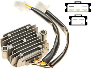 CARR191 - Honda CB CBX MOSFET Spanningsregelaar gelijkrichter (SH236-12, SH236A-12, SH255A-12)