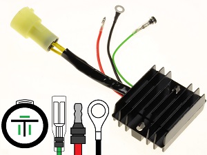 CARR204-Marine-outboard Yamaha Mercury F75 F80 F90 F100 SH758AA MOSFET Spanningsregelaar gelijkrichter CARR204-Marine-outboard Yamaha Mercury F75 F80 F90 F100 SH758AA MOSFET Spanningsregelaar gelijkrichter