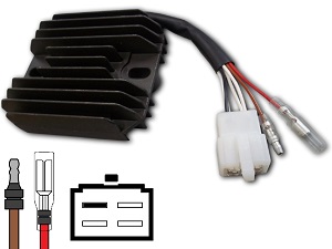 CARR204YFM Yamaha YFM YFB - MOSFET Spanningsregelaar gelijkrichter CARR204YFM Yamaha YFM YFB - MOSFET Spanningsregelaar gelijkrichter