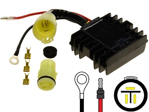 CARR203 Mercury Yamaha 75HP 80HP 90HP 100HP MOSFET Spanningsregelaar gelijkrichter (SH758AA, 804278, 804278A12) CARR203 Mercury Yamaha 75HP 80HP 90HP 100HP MOSFET Spanningsregelaar gelijkrichter (SH758AA, 804278, 804278A12)