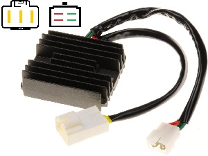 CARR434MG Moto Vespa Piagio MOSFET Spanningsregelaar gelijkrichter CARR434MG Moto Vespa Piagio MOSFET Spanningsregelaar gelijkrichter