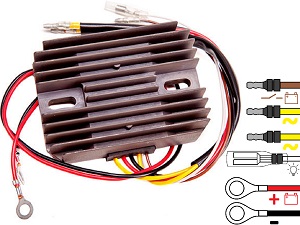 CARR4511 Moto Guzzi Cagiva MOSFET Spanningsregelaar gelijkrichter CARR4511 Moto Guzzi Cagiva MOSFET Spanningsregelaar gelijkrichter