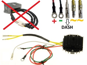 CARR511-851 - Ducati Moto Guzzi 2 fase MOSFET Spanningsregelaar gelijkrichter CARR511-851 - Ducati Moto Guzzi 2 fase MOSFET Spanningsregelaar gelijkrichter