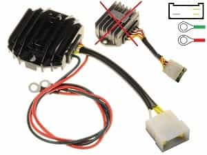 CARR512 Ducati Paso MOSFET Spanningsregelaar gelijkrichter CARR512 Ducati Paso MOSFET Spanningsregelaar gelijkrichter