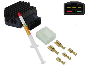 CARR581 + Contra + Pasta Honda MOSFET Spanningsregelaar gelijkrichter CARR581 + Contra + Pasta Honda MOSFET Spanningsregelaar gelijkrichter