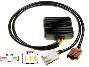 CARR694V 75cm Honda XL1000V Varadero MOSFET Spanningsregelaar gelijkrichter CARR694V 75cm Honda XL1000V Varadero MOSFET Spanningsregelaar gelijkrichter