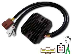 CARR694-KTM-LC 690 950 990 1190 MOSFET Spanningsregelaar gelijkrichter CARR694-KTM-LC 690 950 990 1190 MOSFET Spanningsregelaar gelijkrichter