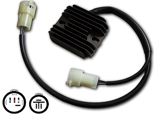 CARR694Ka - Kawasaki ZX600 ZX636 MOSFET Spanningsregelaar gelijkrichter CARR694Ka - Kawasaki ZX600 ZX636 MOSFET Spanningsregelaar gelijkrichter