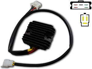 CARR694VF Honda VF700c Suzuki VS1400 MOSFET Spanningsregelaar gelijkrichter CARR694VF Honda VF700c Suzuki VS1400 MOSFET Spanningsregelaar gelijkrichter