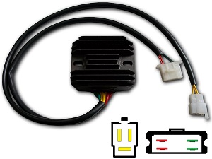 CARR694SH Honda Shadow MOSFET Spanningsregelaar gelijkrichter CARR694SH Honda Shadow MOSFET Spanningsregelaar gelijkrichter