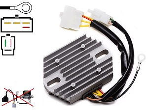 CARR771 Suzuki GT MOSFET Spanningsregelaar gelijkrichter CARR771 Suzuki GT MOSFET Spanningsregelaar gelijkrichter