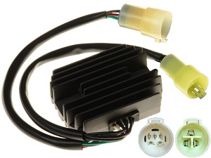 CARR911J Kawasaki KVF Spanningsregelaar gelijkrichter CARR911J Kawasaki KVF Spanningsregelaar gelijkrichter