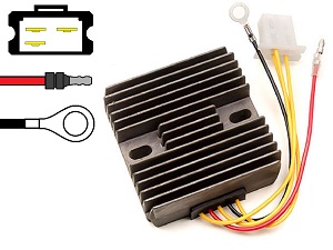 CARR921 Kawasaki KH250 MOSFET Spanningsregelaar gelijkrichter CARR921 Kawasaki KH250 MOSFET Spanningsregelaar gelijkrichter