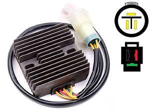 CARR951 Honda TRX300 MOSFET Spanningsregelaar gelijkrichter CARR951 Honda TRX300 MOSFET Spanningsregelaar gelijkrichter