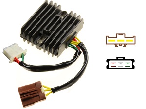 CARR971 - Aprilia MOSFET Voltage regulator rectifier 21066-1093 / AP8127144 / 8127144 / SH5416-12 / SH541G-12 / SH579GA