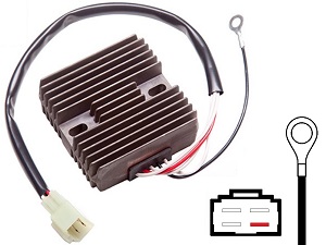CARR981 Yamaha MOSFET Spanningsregelaar gelijkrichter CARR981 Yamaha MOSFET Spanningsregelaar gelijkrichter