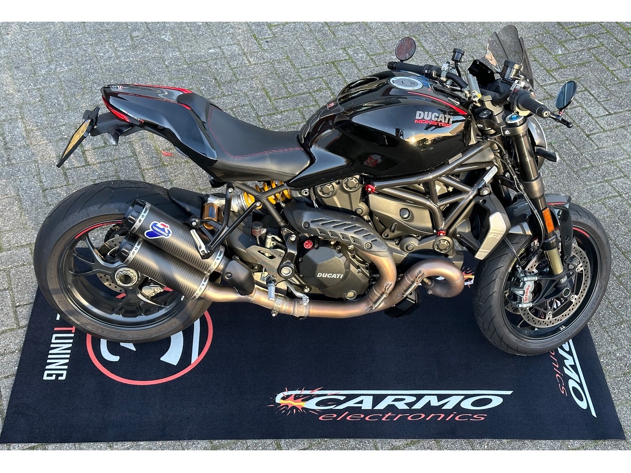 CARMO Motorcycle pitlane workshop Garage Carpet mat - Clique na Imagem para Fechar