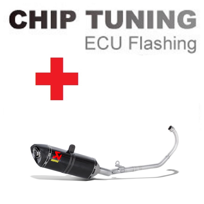 Honda CBR 125 R / CBR 150 R 2011-2016 Tubo de escape Akrapovic S-H125R10-ZC (Estágio 3) Honda CBR 125 R / CBR 150 R 2011-2016 Tubo de escape Akrapovic S-H125R10-ZC (Estágio 3)