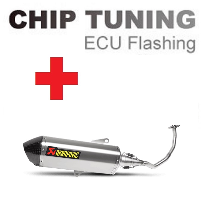 Honda Forza 125 2015-2016 Tubo de escape Akrapovic S-H125R3-HRSS (Estágio 3) Honda Forza 125 2015-2016 Tubo de escape Akrapovic S-H125R3-HRSS (Estágio 3)