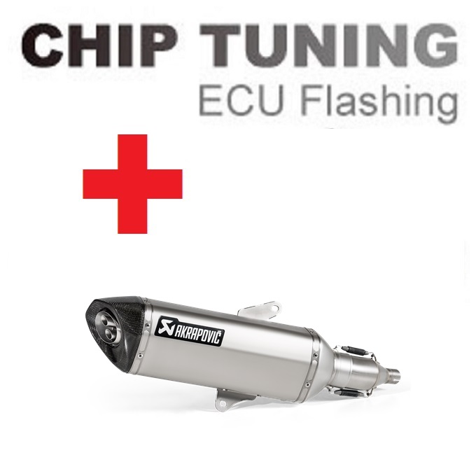 Honda Forza 250 / 300 2018-2020 Tubo de escape Akrapovic S-H3SO5-HRSS (Estágio 3) Honda Forza 250 / 300 2018-2020 Tubo de escape Akrapovic S-H3SO5-HRSS (Estágio 3)