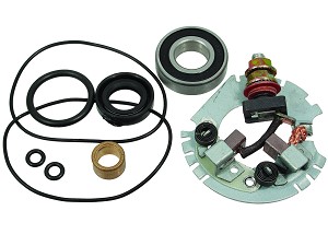 Motor de partida conjunto de escova de carbono Honda TRX Kawasaki ZX Suzuki GS moto-4 Motor de partida conjunto de escova de carbono Honda TRX Kawasaki ZX Suzuki GS moto-4