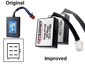 Honda VF1100 V65 Magna CDI unit ECU ontsteking (MB4) 2x Honda VF1100 V65 Magna CDI unit ECU ontsteking (MB4) 2x