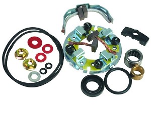 Motor de partida conjunto de escova de carbono Honda Kawasaki Suzuki Motor de partida conjunto de escova de carbono Honda Kawasaki Suzuki