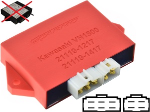 Kawasaki VN1500 CDI unit ECU ontsteking 21119-1217 21119-1417