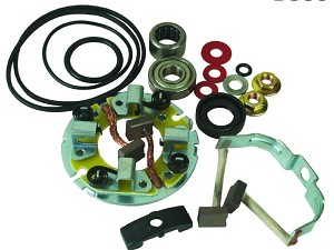 Motor de partida conjunto de escova de carbono Kawasaki KLR650 KLX650 ZX-10 Honda VF Magna Suzuki GSX-R750 GSX-R1100 Motor de partida conjunto de escova de carbono Kawasaki KLR650 KLX650 ZX-10 Honda VF Magna Suzuki GSX-R750 GSX-R1100
