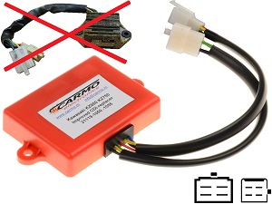 Kawasaki KZ650 KZ750 GPz750 verbeterde TCI CDI unit ECU ontsteking 21119-1050, 21119-1055