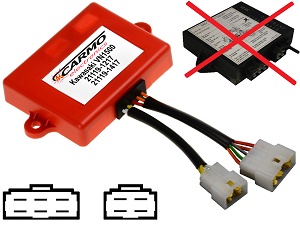 Kawasaki VN1500 CDI unit ECU ontsteking 21119-1217 21119-1417 Kawasaki VN1500 CDI unit ECU ontsteking 21119-1217 21119-1417