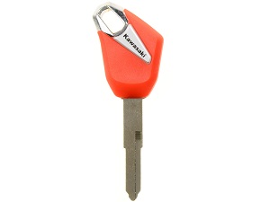 Kawasaki nieuwe blanco chip Sleutel (rood) Kawasaki nieuwe blanco chip Sleutel (rood)