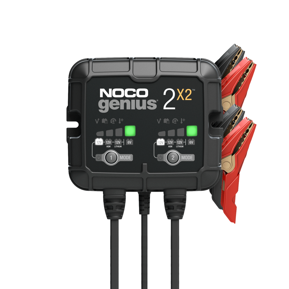 Noco Genius 2x2 - dubbele 6V/12V acculader carregador (também adequado para baterias de íon de lítio)