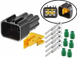 RFW-6P090-M - Male motorbike connector 6 pole RFW-6P090-M - Male motorbike connector 6 pole