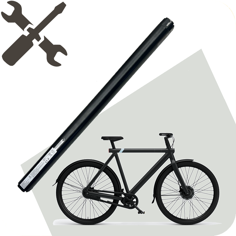 Eletrônica Vanmoof bateria Reparo - Custos de revisão (Error 4, Error 6, Error 19, Error 20, Error 21)