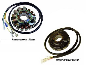 ST5500L - KTM 350 400 500 600 620 640 660 Husaberg Lighting & Ignition Stator 250014-01, 58031002050 ST5500L - KTM 350 400 500 600 620 640 660 Husaberg Lighting & Ignition Stator 250014-01, 58031002050