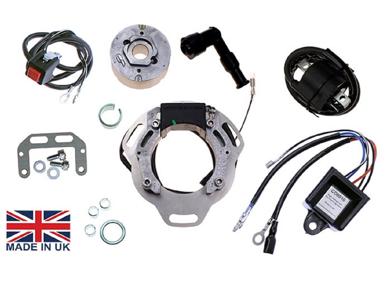 BSA Bantam Trials D10 D14/4 B175 Stator Kit - STK-175 - Clique na Imagem para Fechar