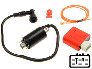 Improved Suzuki LTZ50 quadsport igniter ignition module CDI TCI Box - more power no rev limiter