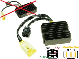 CARR694-TGB TGB 300XL large - MOSFET Spanningsregelaar gelijkrichter CARR694-TGB TGB 300XL large - MOSFET Spanningsregelaar gelijkrichter