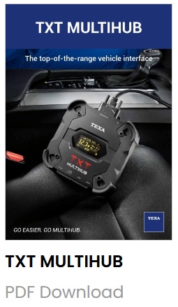 Texa TxT multihub diagnose manual download