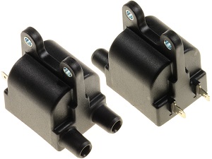 Triumph double output ignition coil (356 1 00, 152-001-070T, T1290048) Triumph double output ignition coil (356 1 00, 152-001-070T, T1290048)