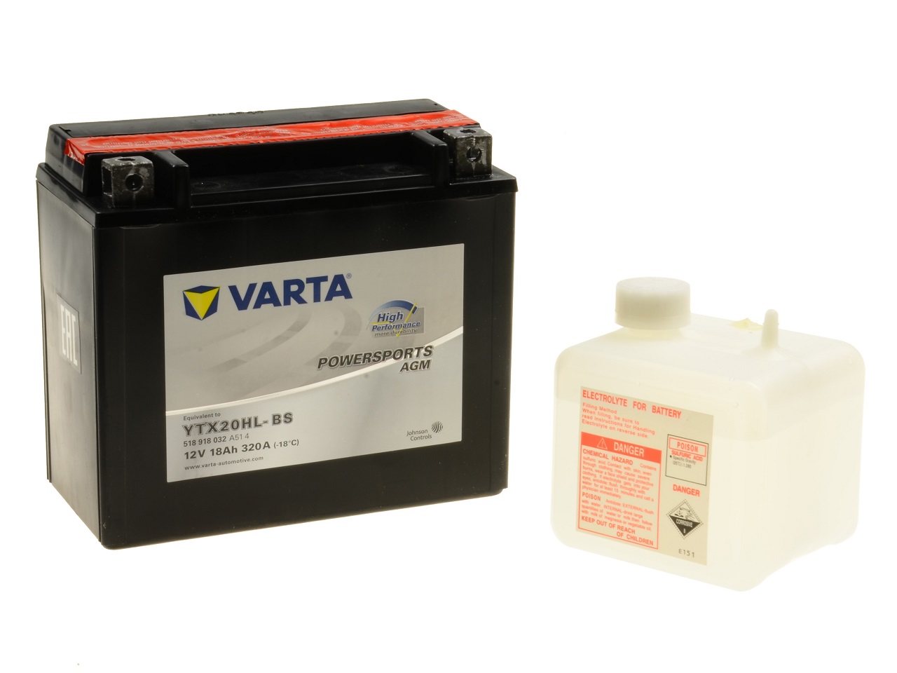 Varta YTX20HL-BS High Performance