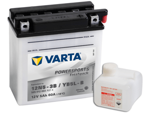 Varta 12N5-3B / YB5L-B - Clique na Imagem para Fechar