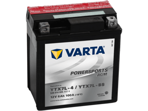 Varta YTX7L-4 / YTX7L-BS - Clique na Imagem para Fechar